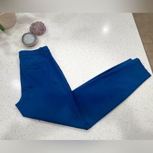 The Limited Exact Stretch Ankle Trouser! Vintage! Cobalt Blue, Size 6, slim fit!